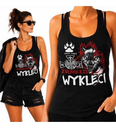 TANK TOP DAMSKI ŻOŁNIERZE WYKLĘCI 44-63